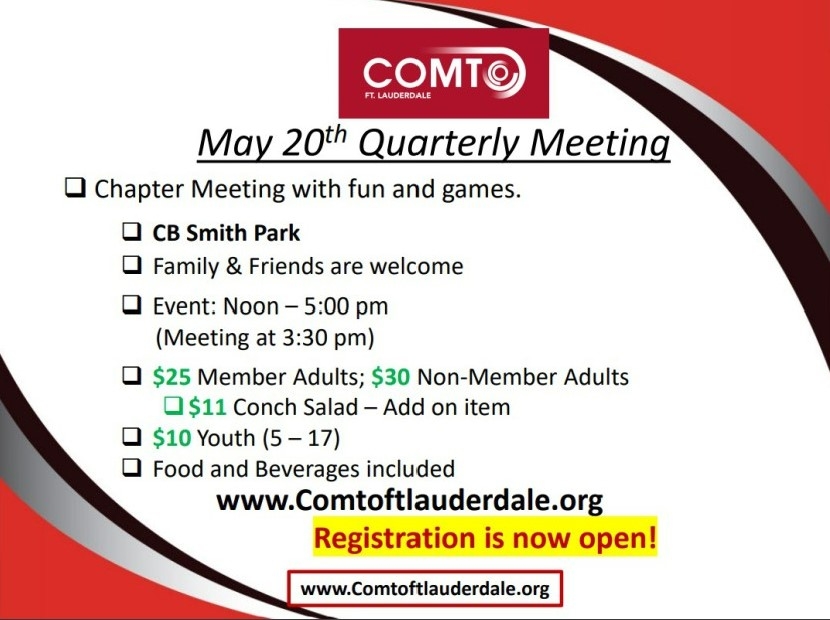 COMTO Ft. Lauderdale