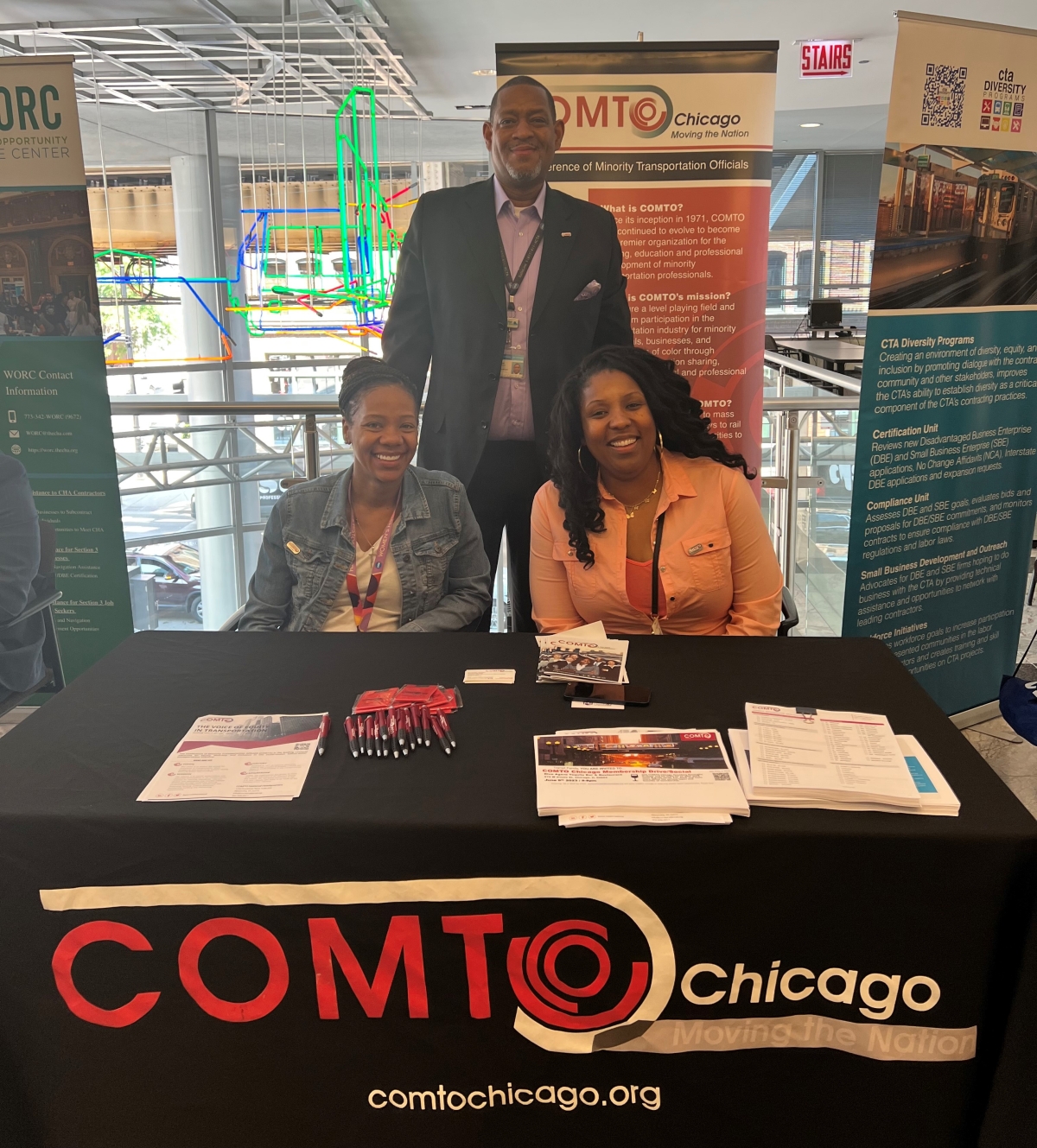 COMTO Chicago at CTA's DBE Event 6/8/23