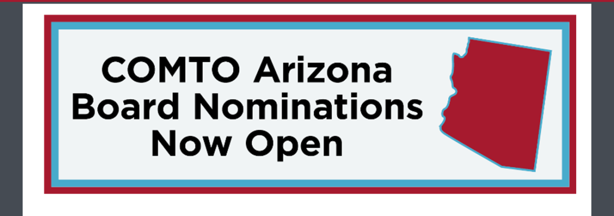 COMTO AZ Call for Nominations