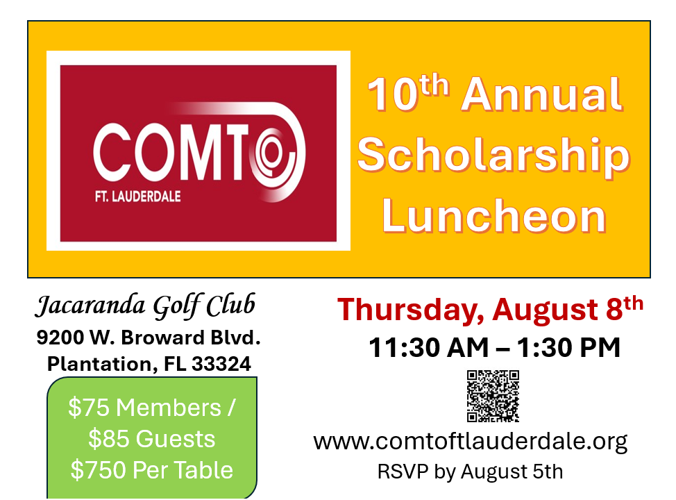 COMTO FTLAUD Scholarship