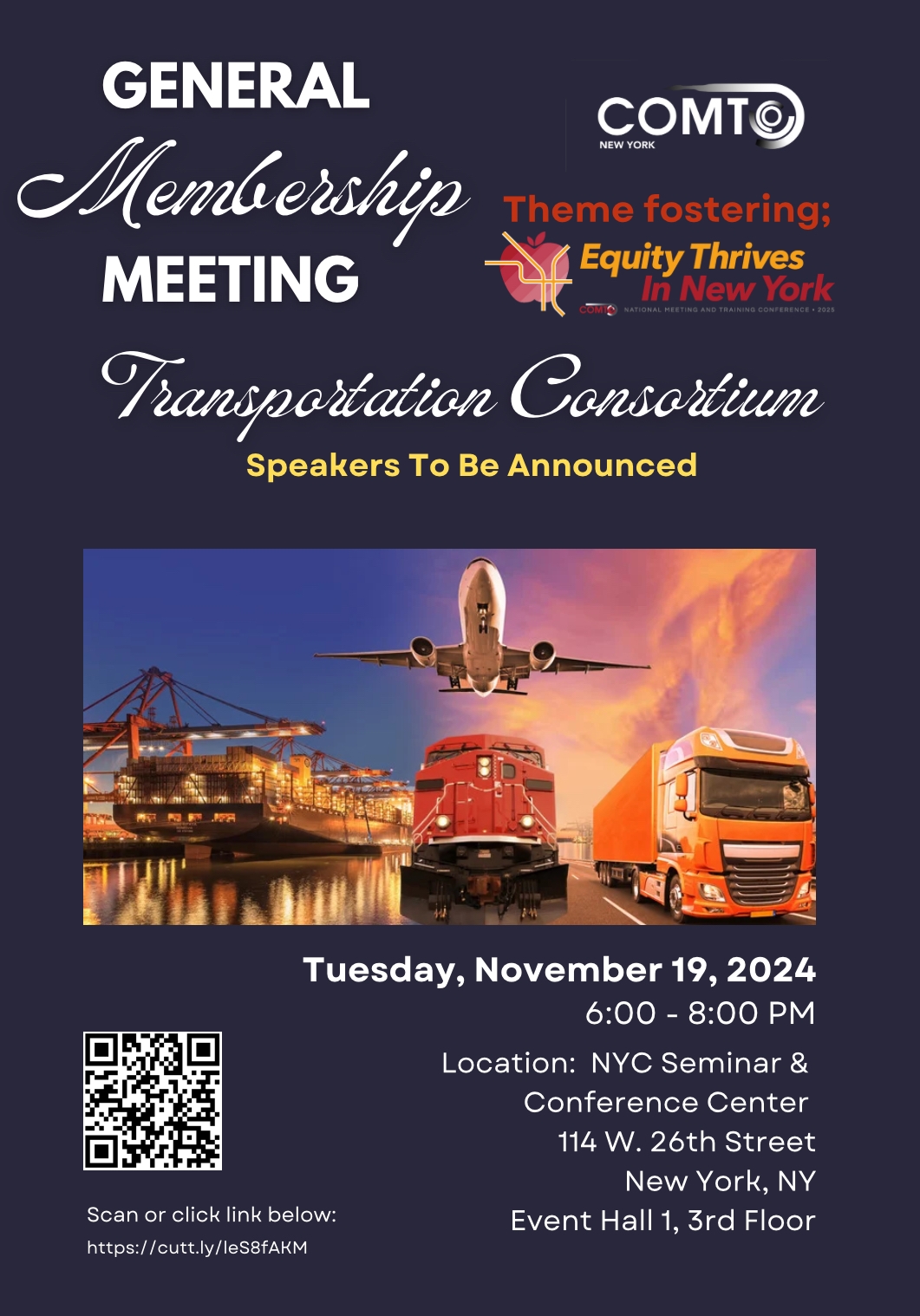COMTO New York Membership Meeting November 19, 2024