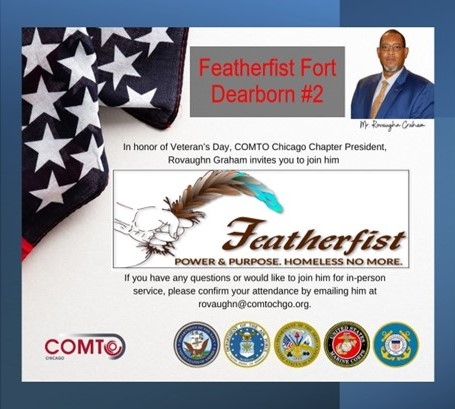 Join COMTO Chicago as we serve our Veterans on Veterans Day