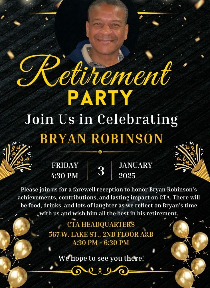 Executive Board Member Bryan Robinson Retires 
