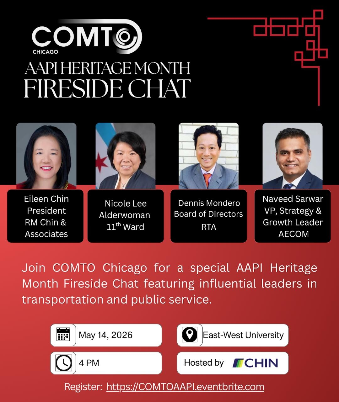 COMTO Chicago's AAPI FIRESIDE CHAT