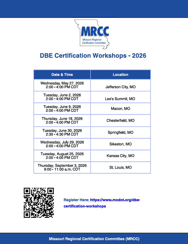 Learn more about the Disadvantaged Business Enterprise (DBE) Program and if becoming DBE certified is right for your company. 