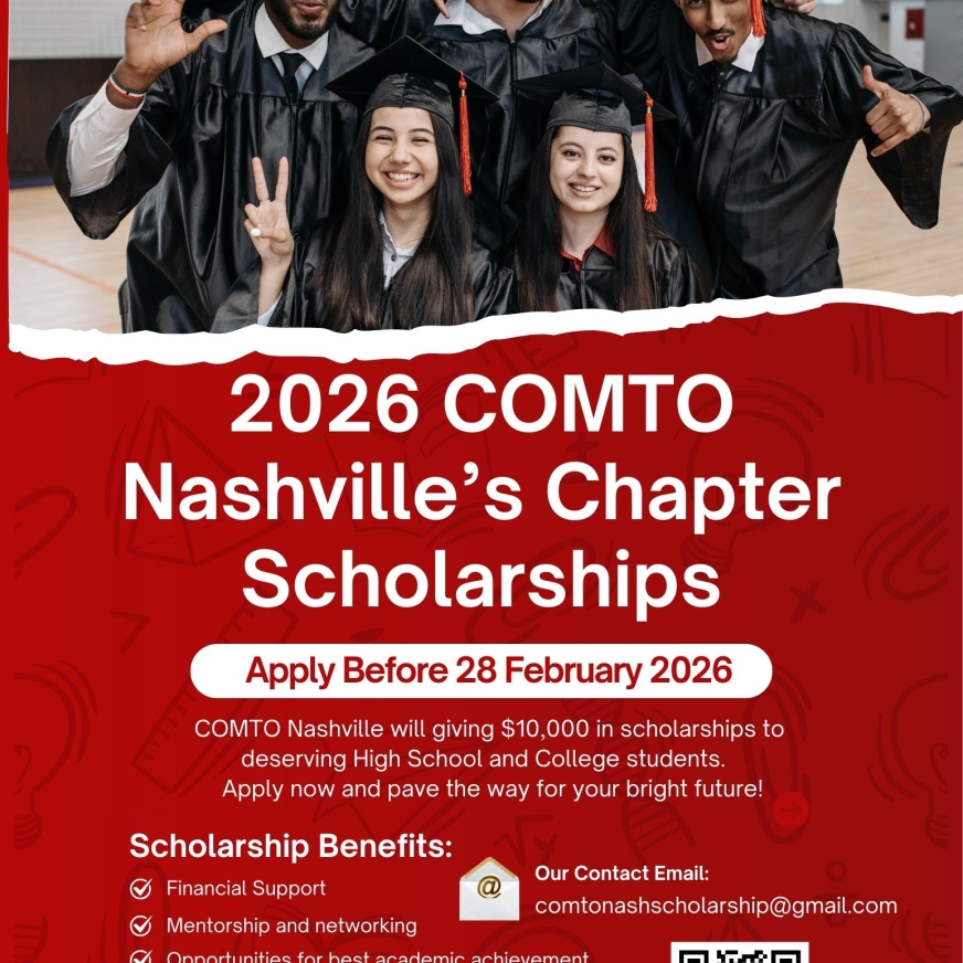 2026 COMTO Nashville Scholarship Applications