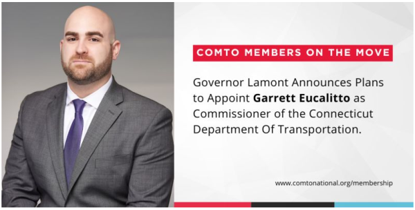 COMTO Member on the Move - Garrett E.