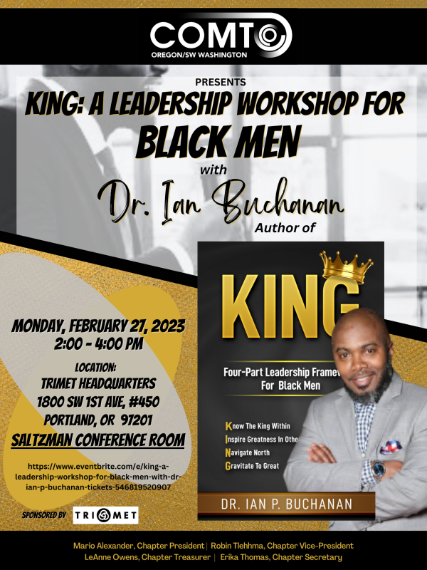 KING: A Leadership Workshop for Black Men