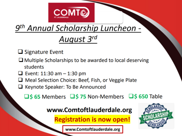 COMTO Fort Lauderdale: Scholarship Luncheon 2023