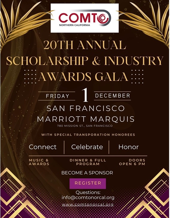 COMTO Northern California Scholarship & Industry Awards