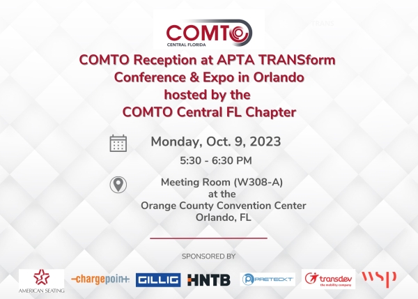 COMTO at APTA Orlando