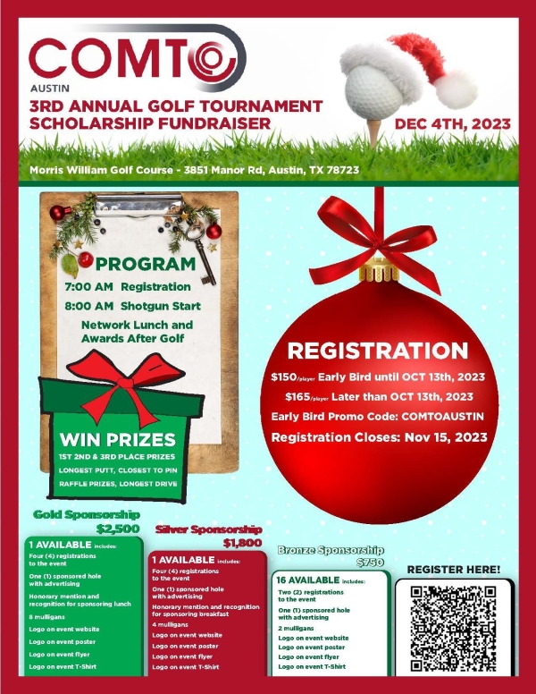 COMTO Austin 3rd Annual Golf Tournament And Scholarship Fundraiser | COMTO