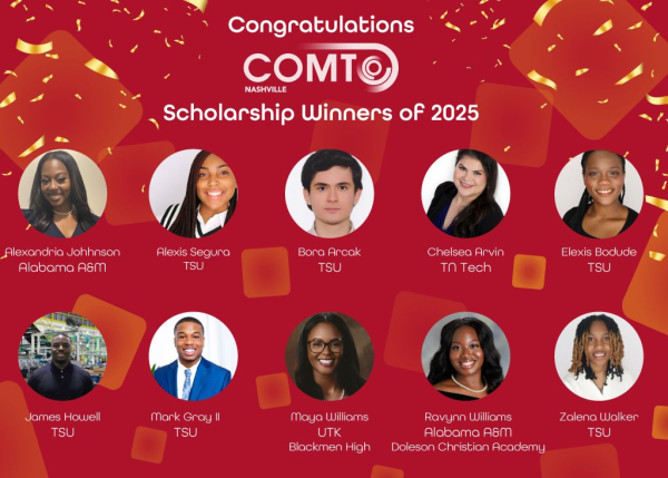 COMTO Nashville Scholarship Winners of 20025