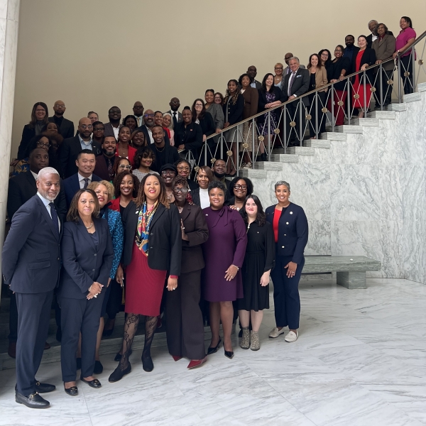 VFTH 2025 attendees on stairs