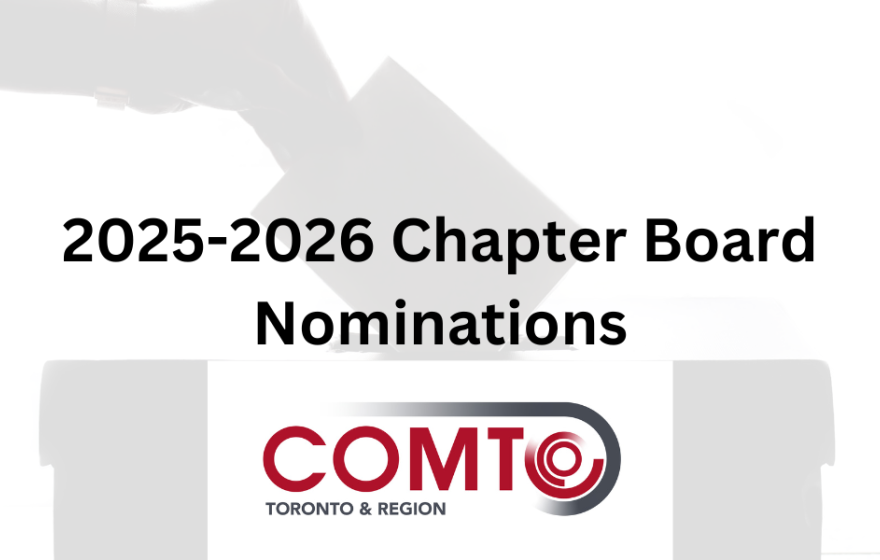 COMTO Toronto and Region Board Nominations