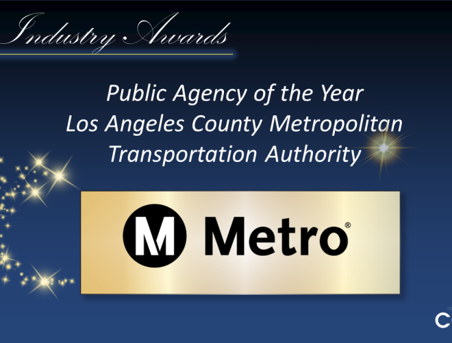 Public Agency of the Year, LA Metro
