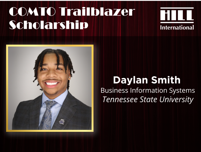 COMTO Trailblazer Scholarship: Daylan Smith