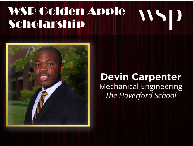 WSP Golden Apple Scholarship: Devin Carpenter