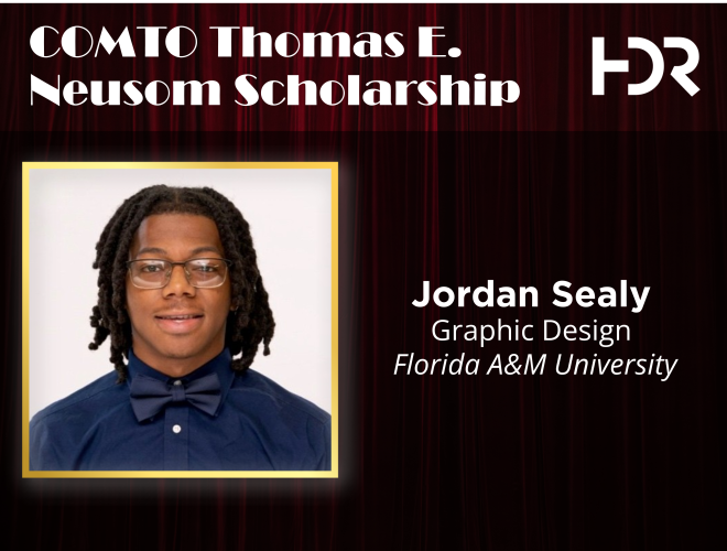 COMTO Thomas E. Neusom Scholarship: Jordan Sealy