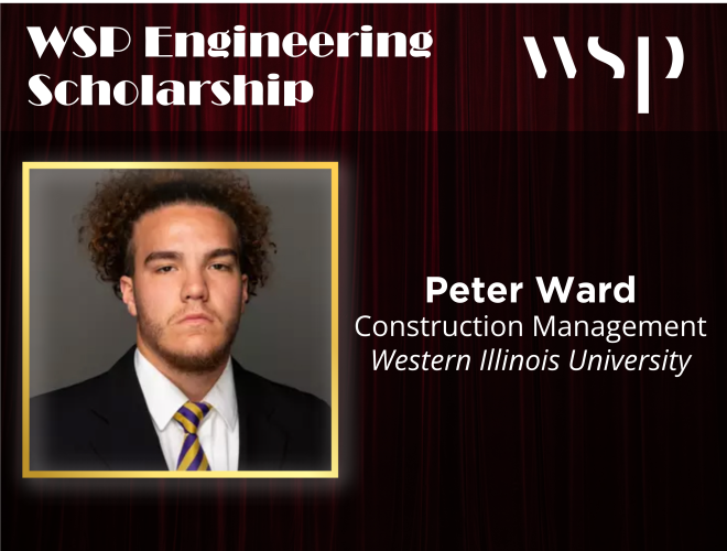 WSP Engineering Scholarship: Peter Ward