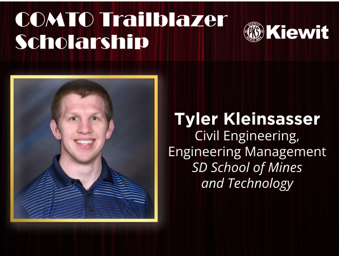 COMTO Trailblazer Scholarship: Tyler Kleinsasser