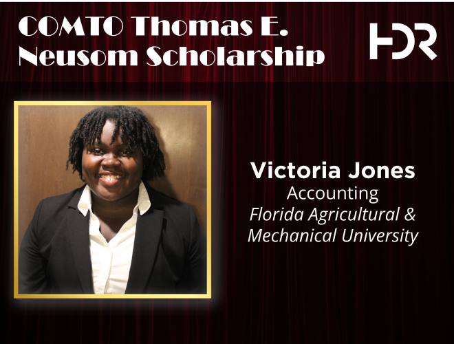 COMTO Thomas E. Neusom Scholarship: Victoria Jones