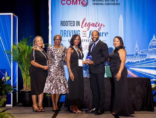 PRESIDENT & CEO’S AWARD FOR EXCELLENCE: Phil Washington, (COMTO Colorado accepting on his behalf.))